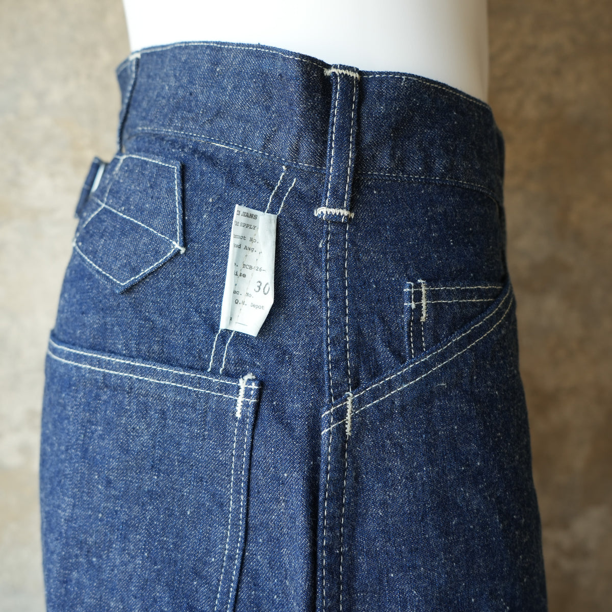 TCB Jeans_Catface Trousers 10.2oz_Denim
