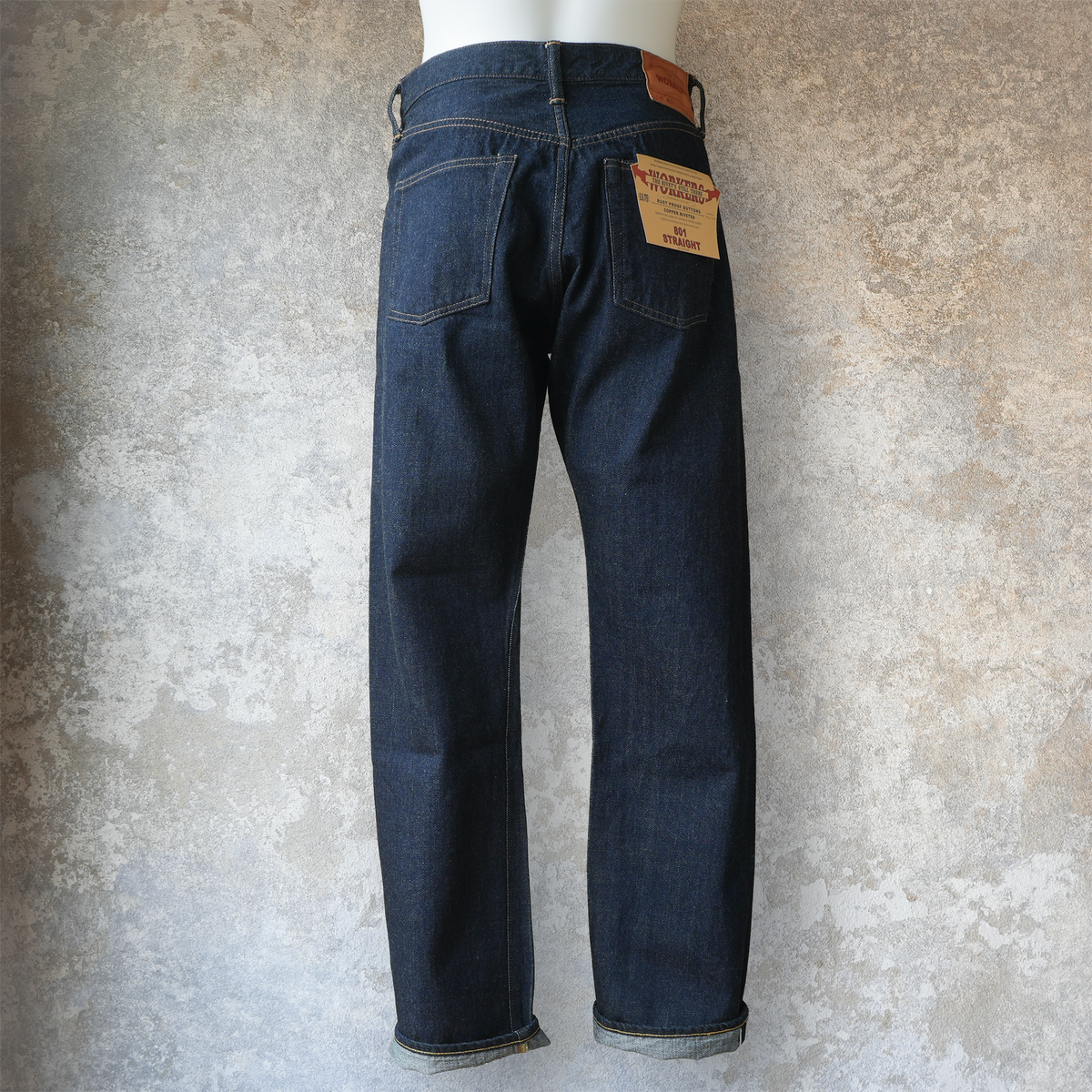 WORKERS Lot 801 Straight Jeans