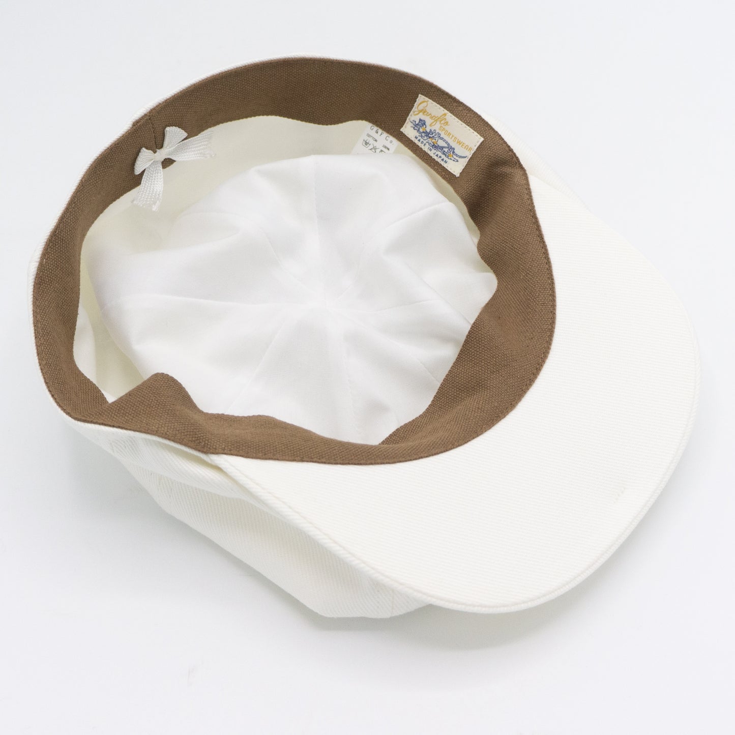 G&F Co.- COTTON DRESS CAP _ WHITE