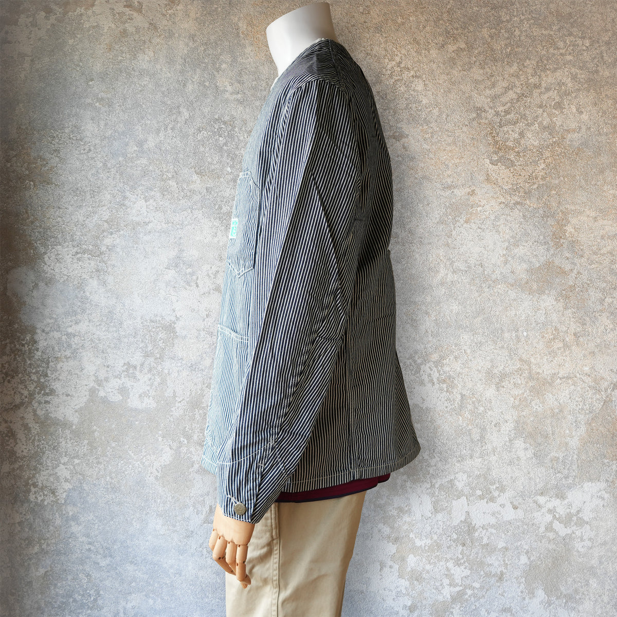 WORKERS_Engineer Jacket_6 oz Indigo Hickory