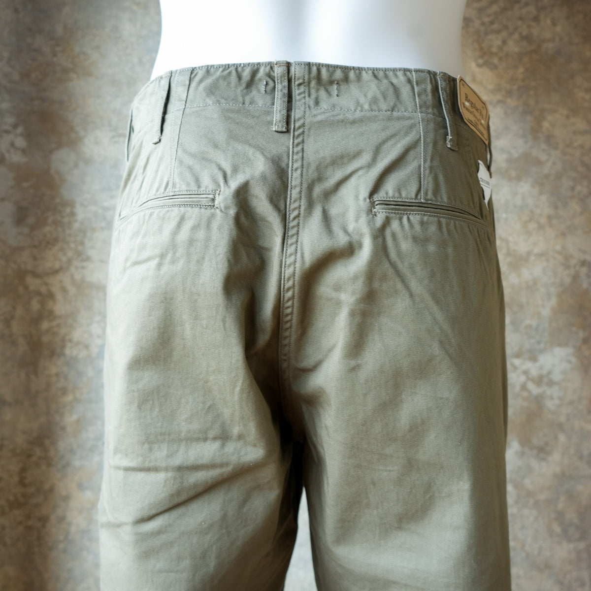 WORKERS_ Officer Trousers, Regular Fit / Hunter Green, 8 oz Chino