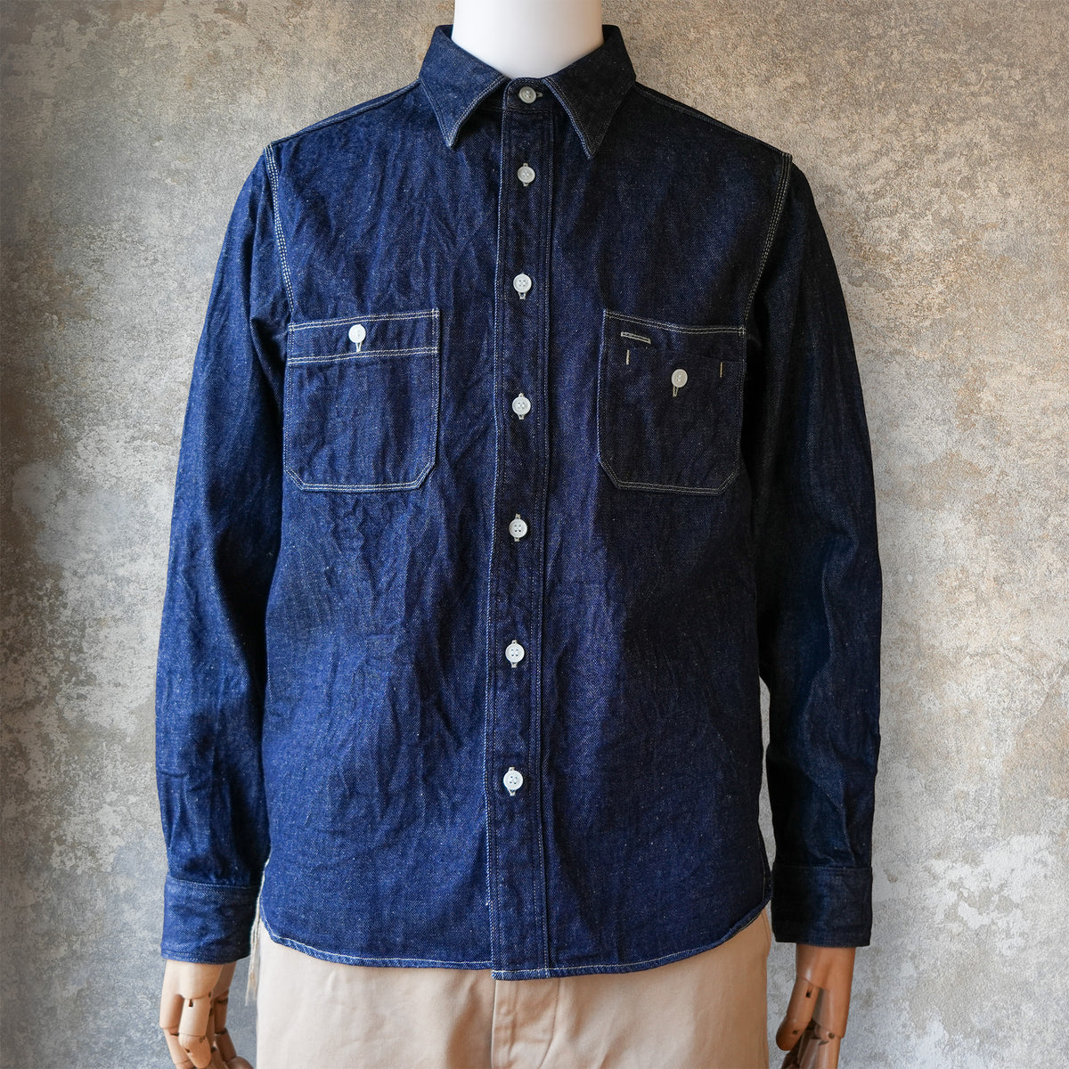 SAMURAIJEANS_SJWS-SC02_サムライコットンワークシャツ