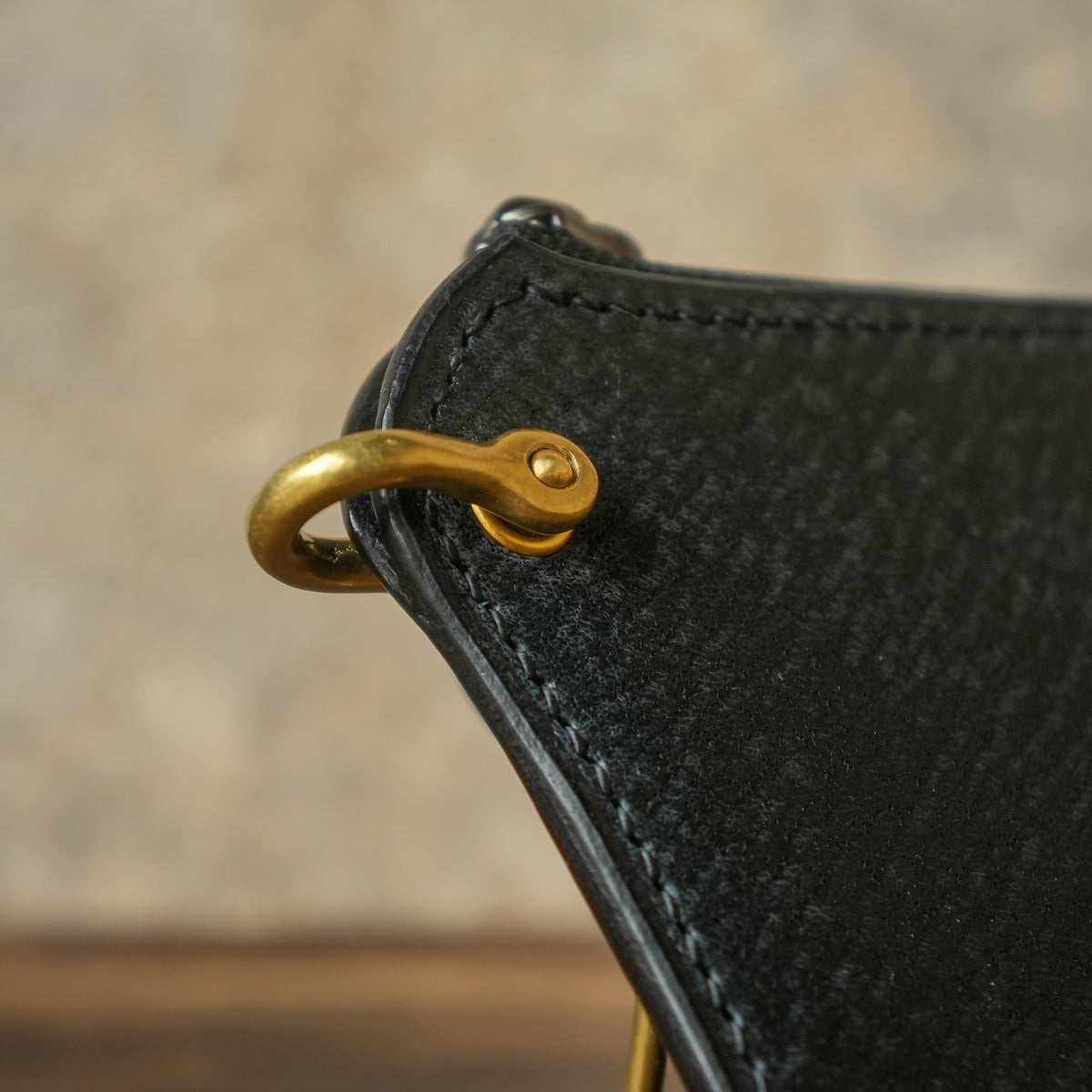 SpiralDance_L-Zip Small Wallet_NAVY