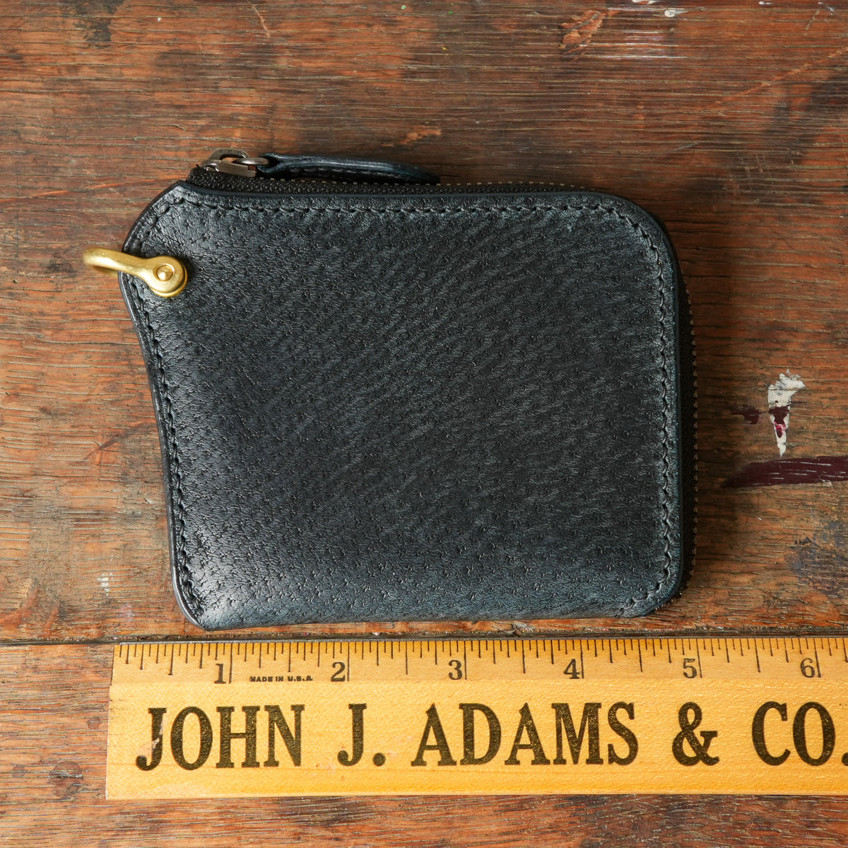 SpiralDance_L-Zip Small Wallet_NAVY