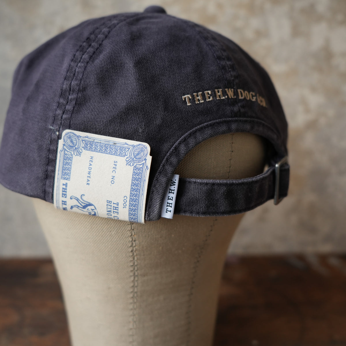 THE H.W.DOG&CO._D-01211_BIO TRUCKER CAP_BLACK
