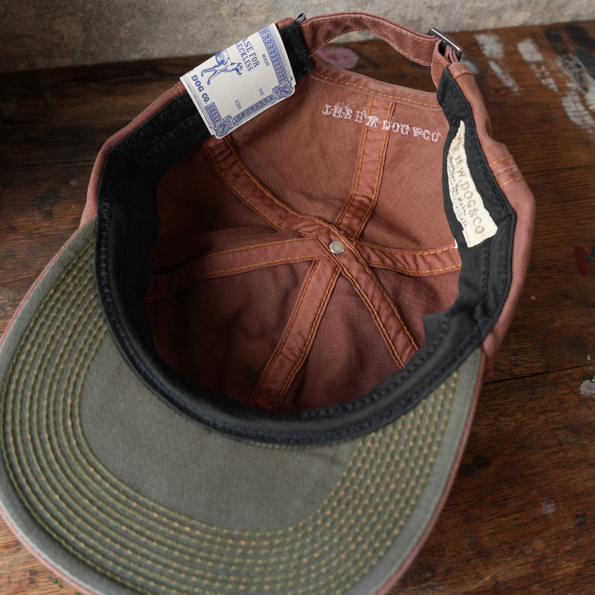 THE H.W.DOG&CO._D-01211_BIO TRUCKER CAP_RUST