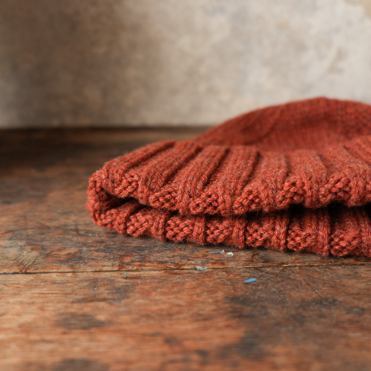 THE H.W.DOG&CO._D-01193_RC KNIT CAP_RUST