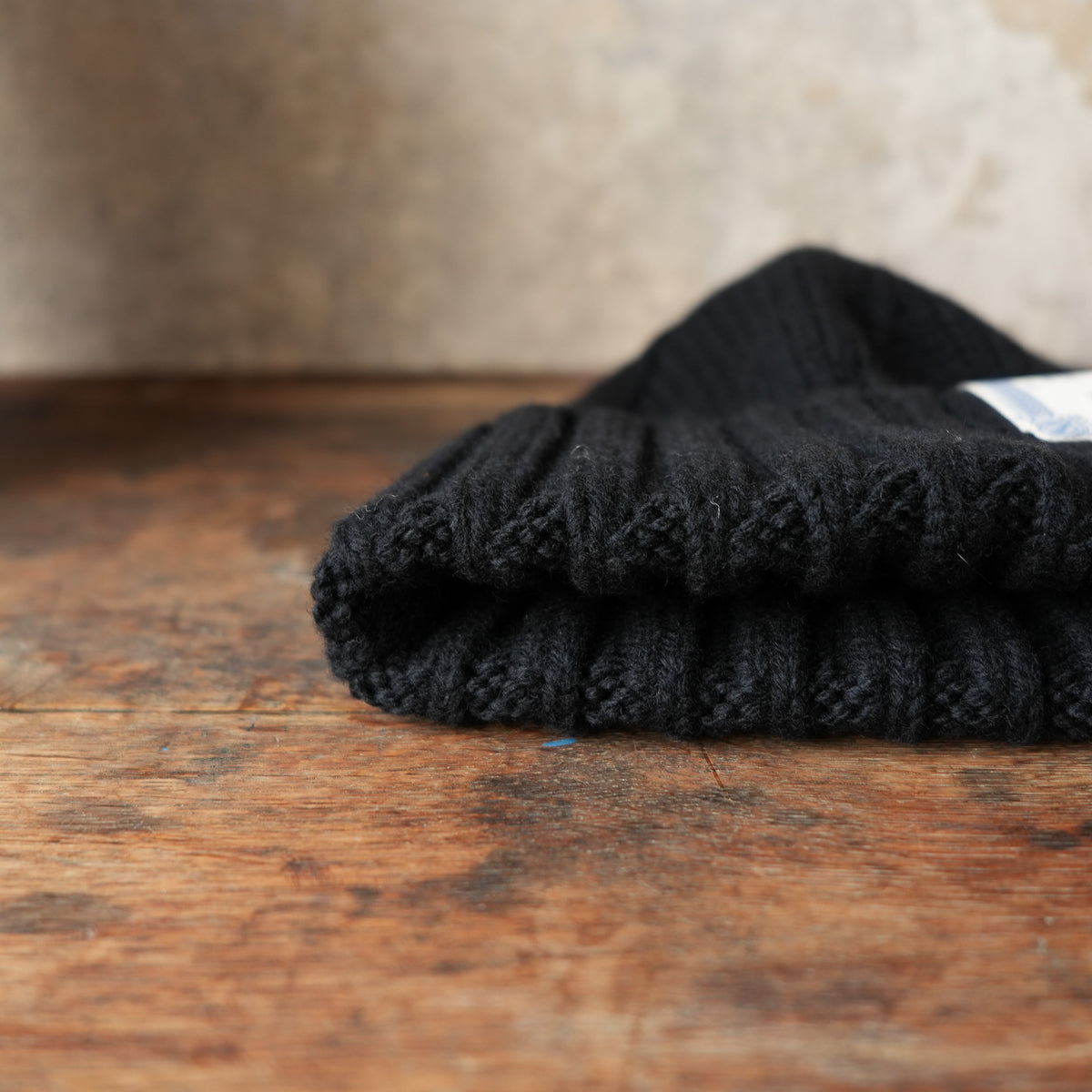 THE H.W.DOG&CO._D-01193_RC KNIT CAP_BLACK