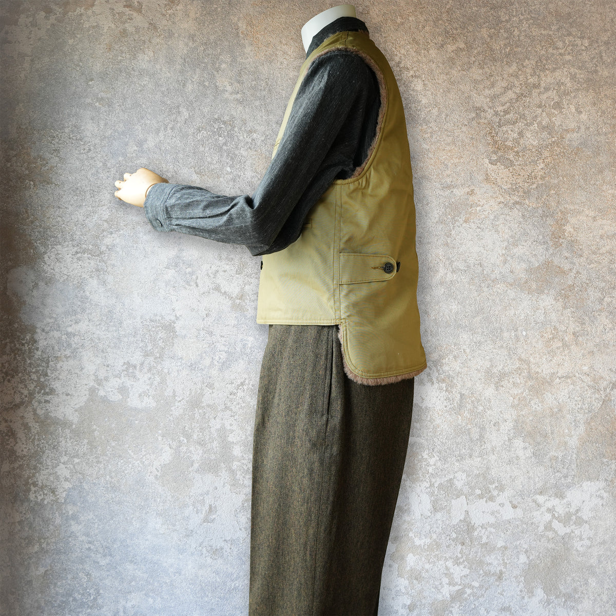 G&F Co._WORK VEST_KHAKI
