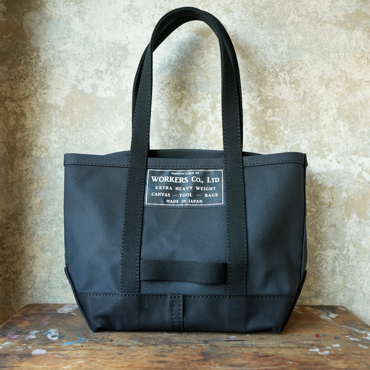 WORKERS_Tool Bag, Medium-Long Handle, Black x Black