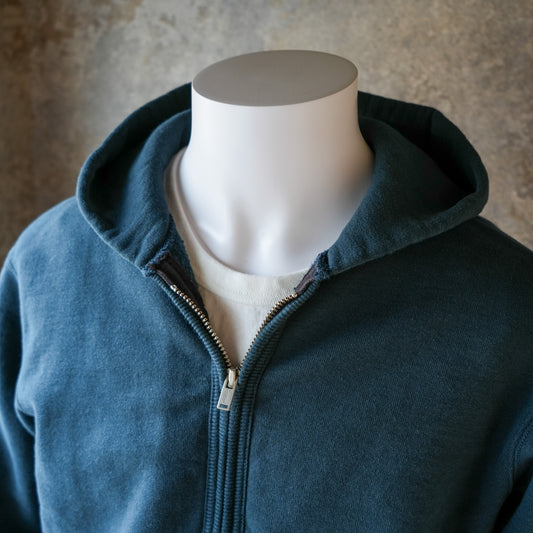 DELUXEWARE_SPZ-00_FULLZIP PARKA PLAIN_DM.NAVY