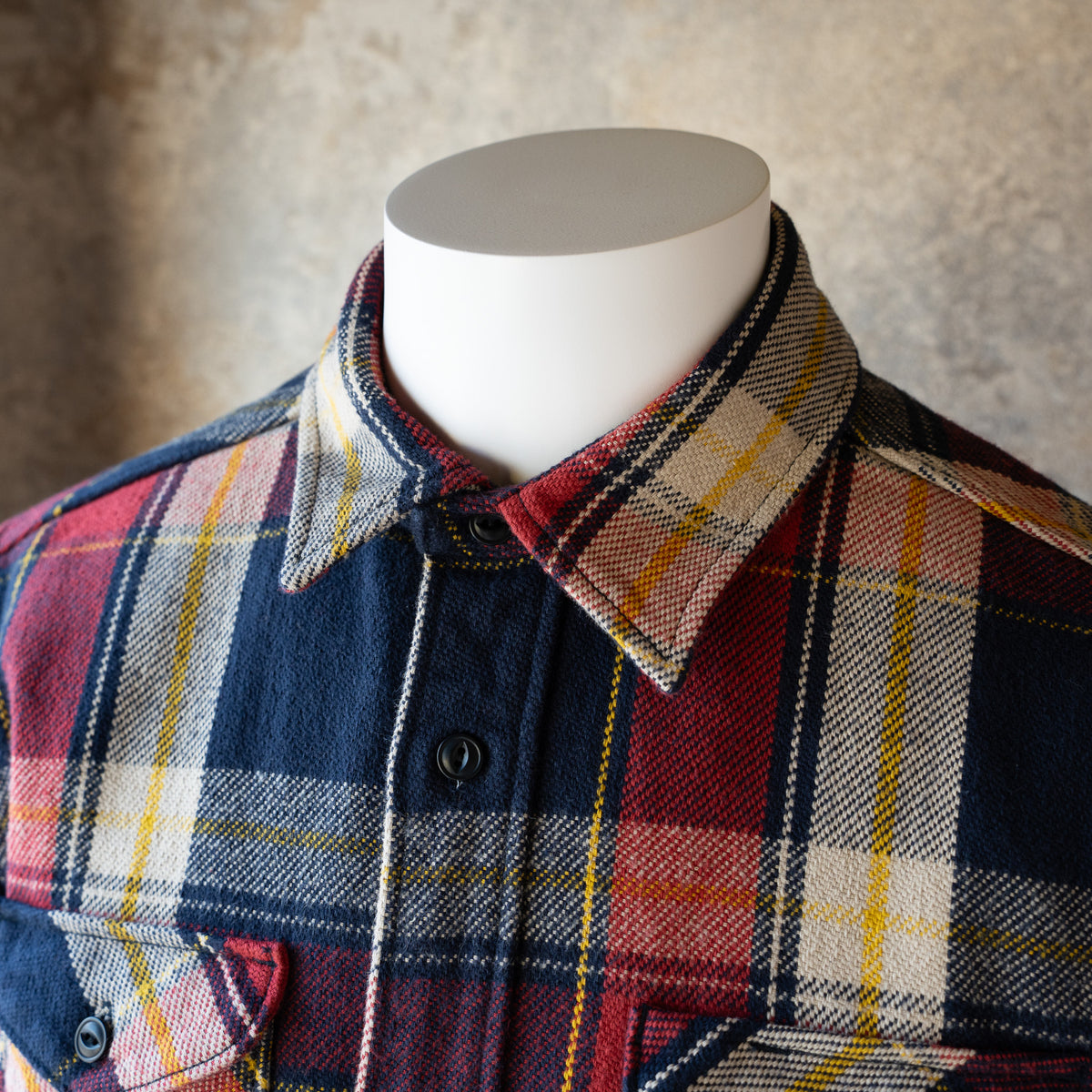 UES_502654_05_1_Heavy Flannel Shirt_Navy