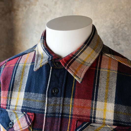 UES_502654_05_1_Heavy Flannel Shirt_Navy