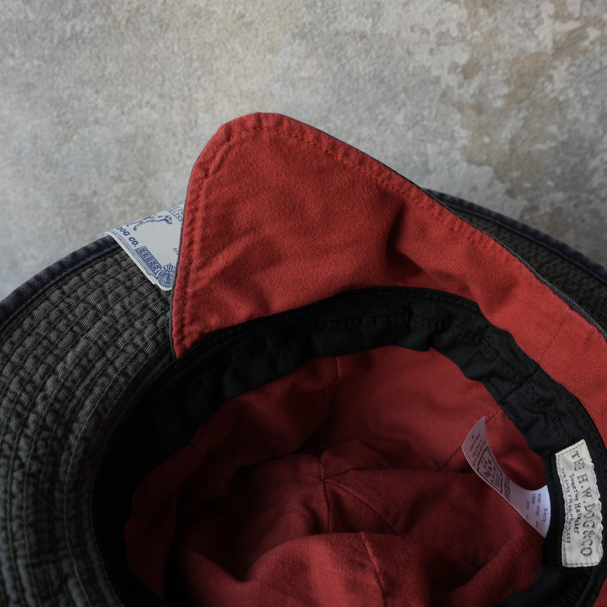 THE H.W.DOG&CO_D-01176_EAR FATIGUE HAT_BLACK