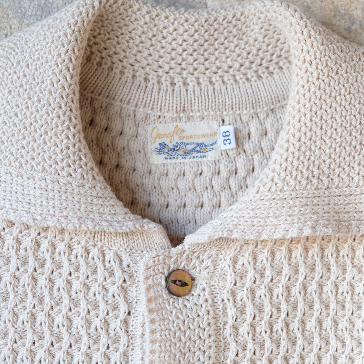 G&F Co. Knit Polo Shirt - Ivory