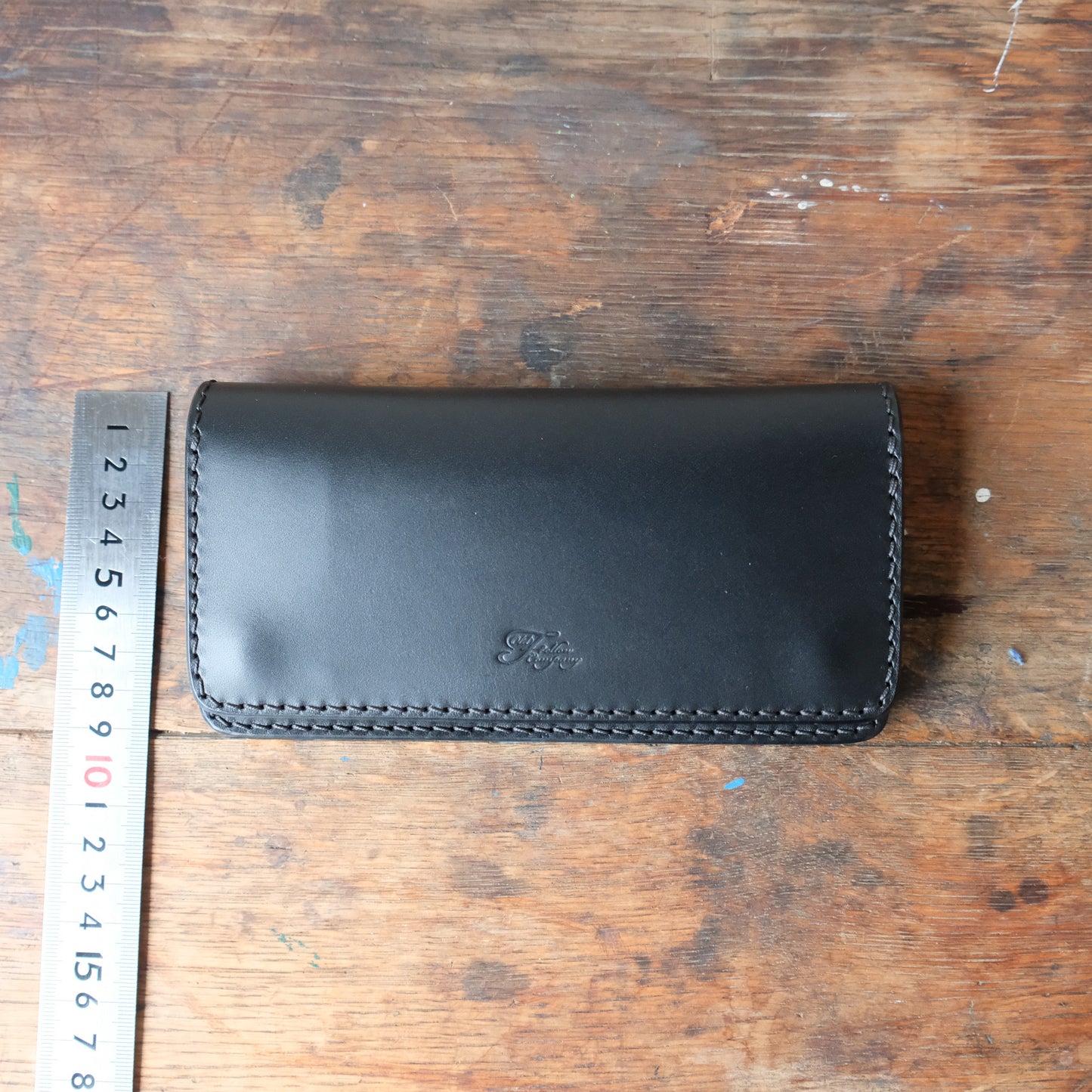 OLD FELLOW COMPANY_TW-02_L_B_BLACK_トラッカーウォレット