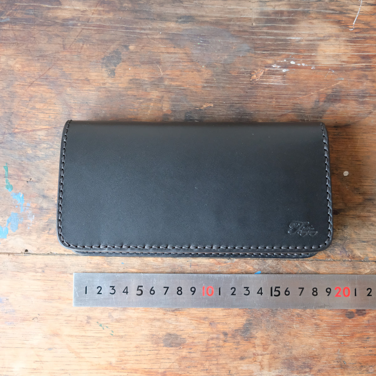 OLD FELLOW COMPANY_LW-05_B_BLACK_Long Wallet Type B