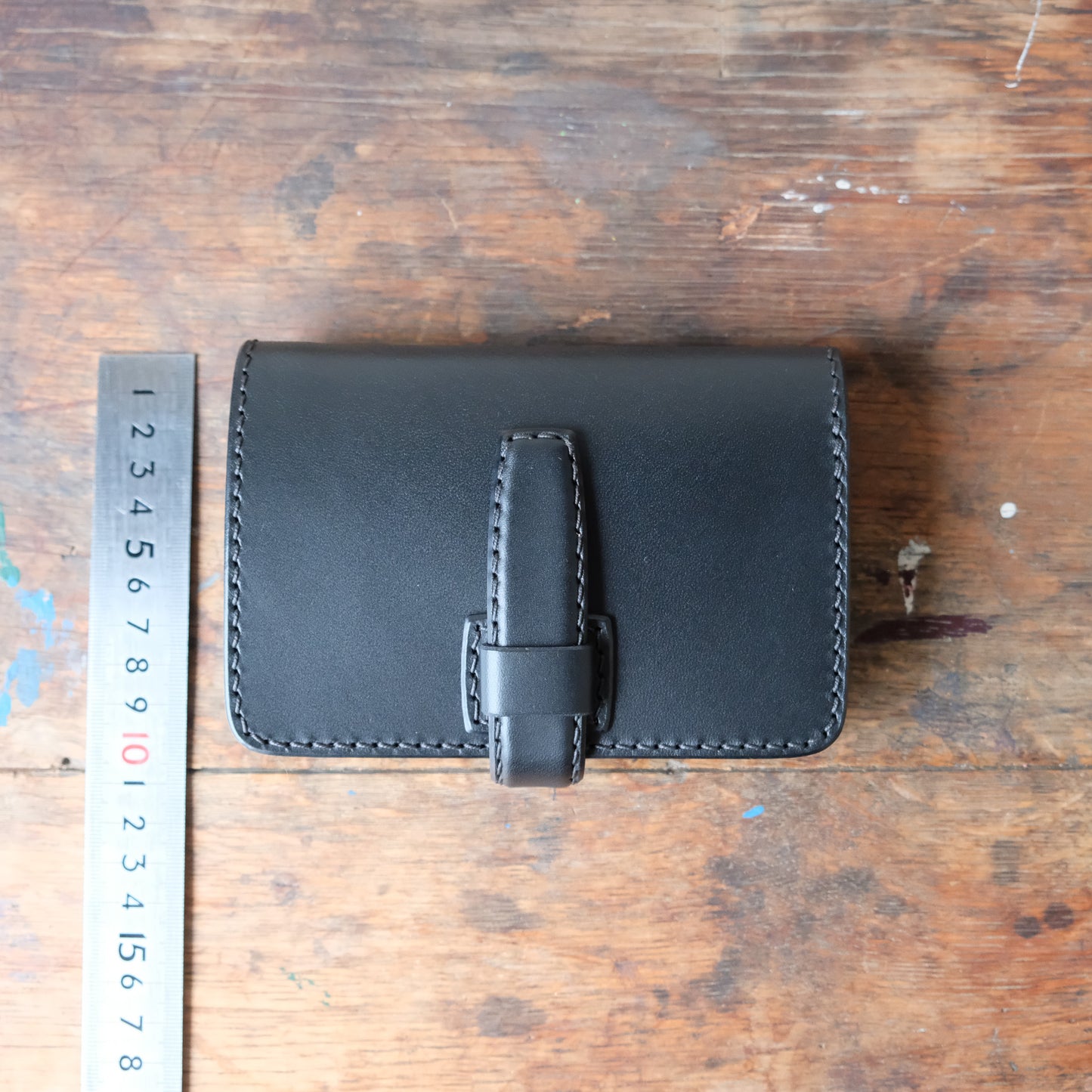 OLD FELLOW COMPANY_MW-03_BLACK_ミドルウォレット