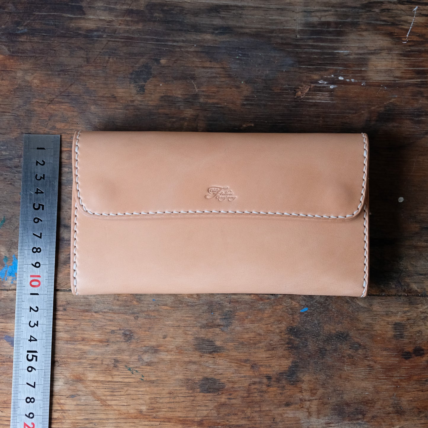 OLD FELLOW COMPANY_LW-04_NATURAL_ロングウォレット特厚カスタム