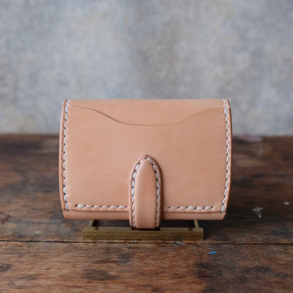 OLD FELLOW COMPANY CW-01B NATURAL Coin Case