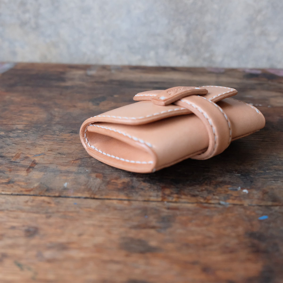 OLD FELLOW COMPANY CW-01B NATURAL Coin Case