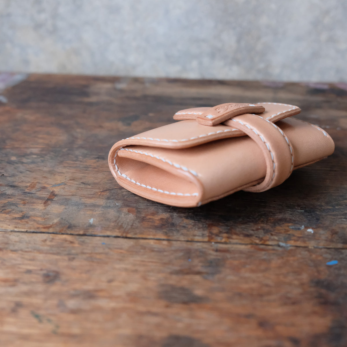 OLD FELLOW COMPANY CW-01B NATURAL Coin Case
