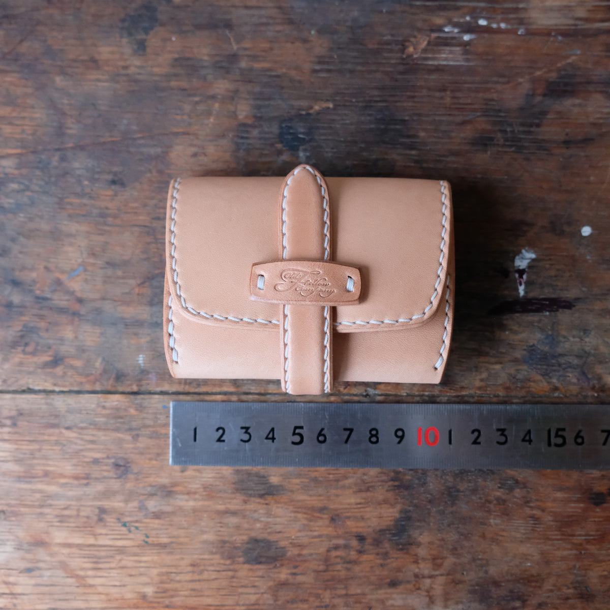 OLD FELLOW COMPANY CW-01B NATURAL Coin Case