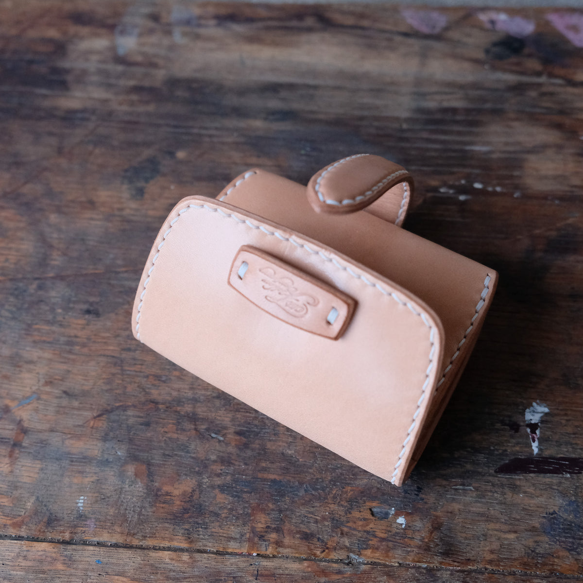 OLD FELLOW COMPANY CW-01B NATURAL Coin Case