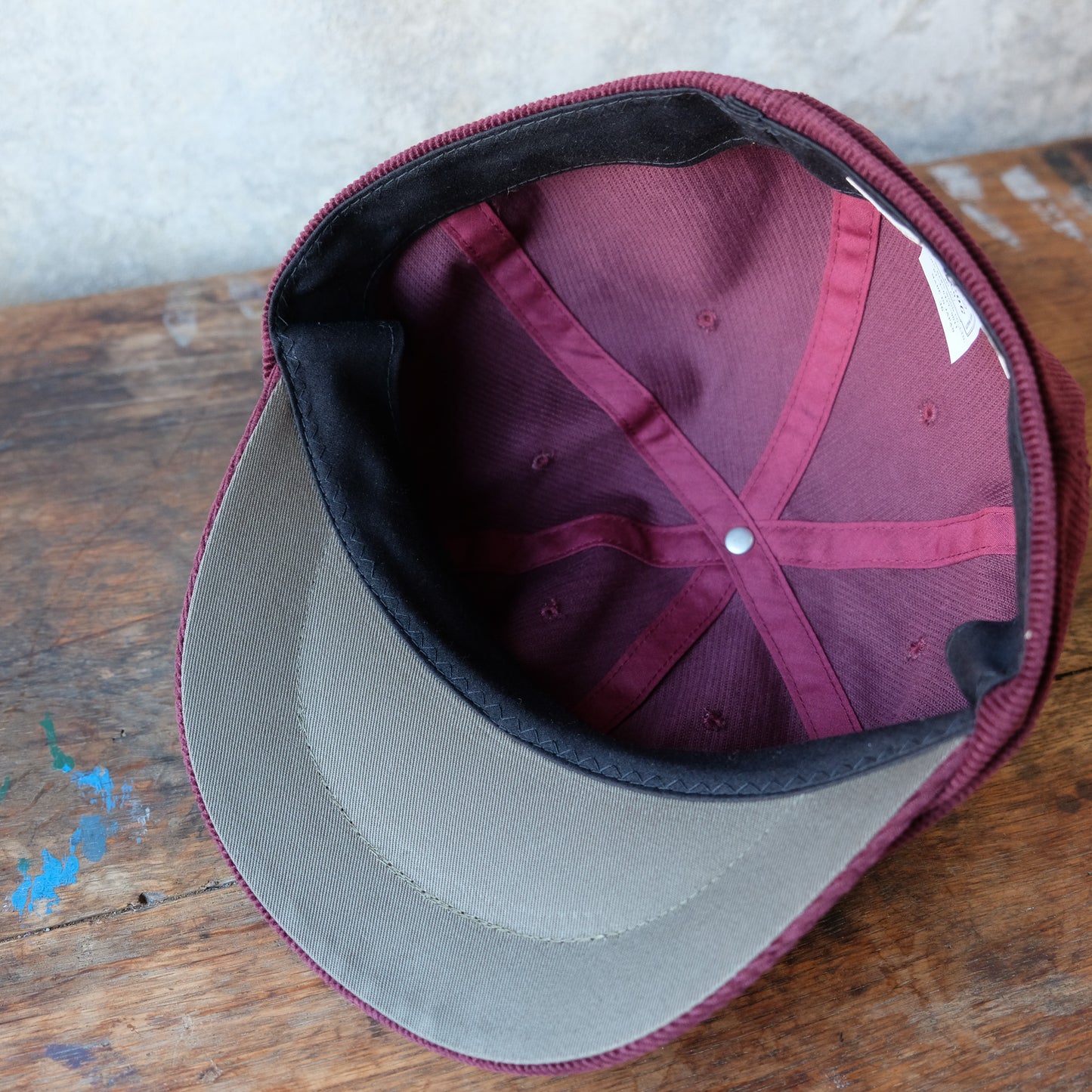 THE H.W.DOG&CO_D-01092_NEWSPAPER BOYS CAP_Bordeaux
