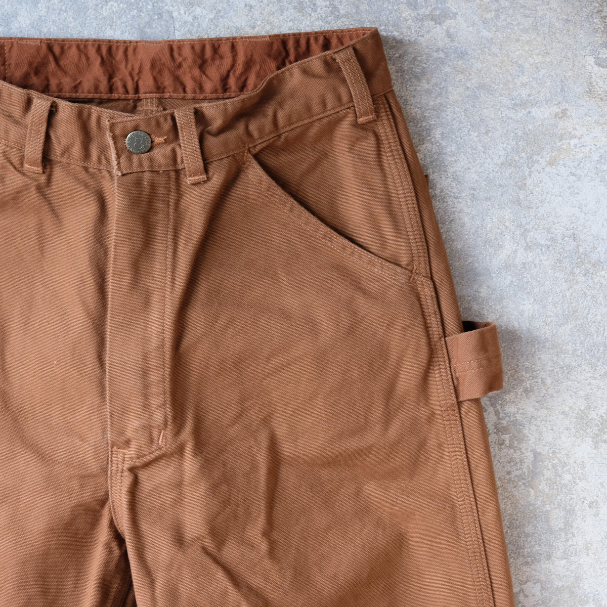 WORKERS_SUPER BIG CAT Work Pants_Brown Duck