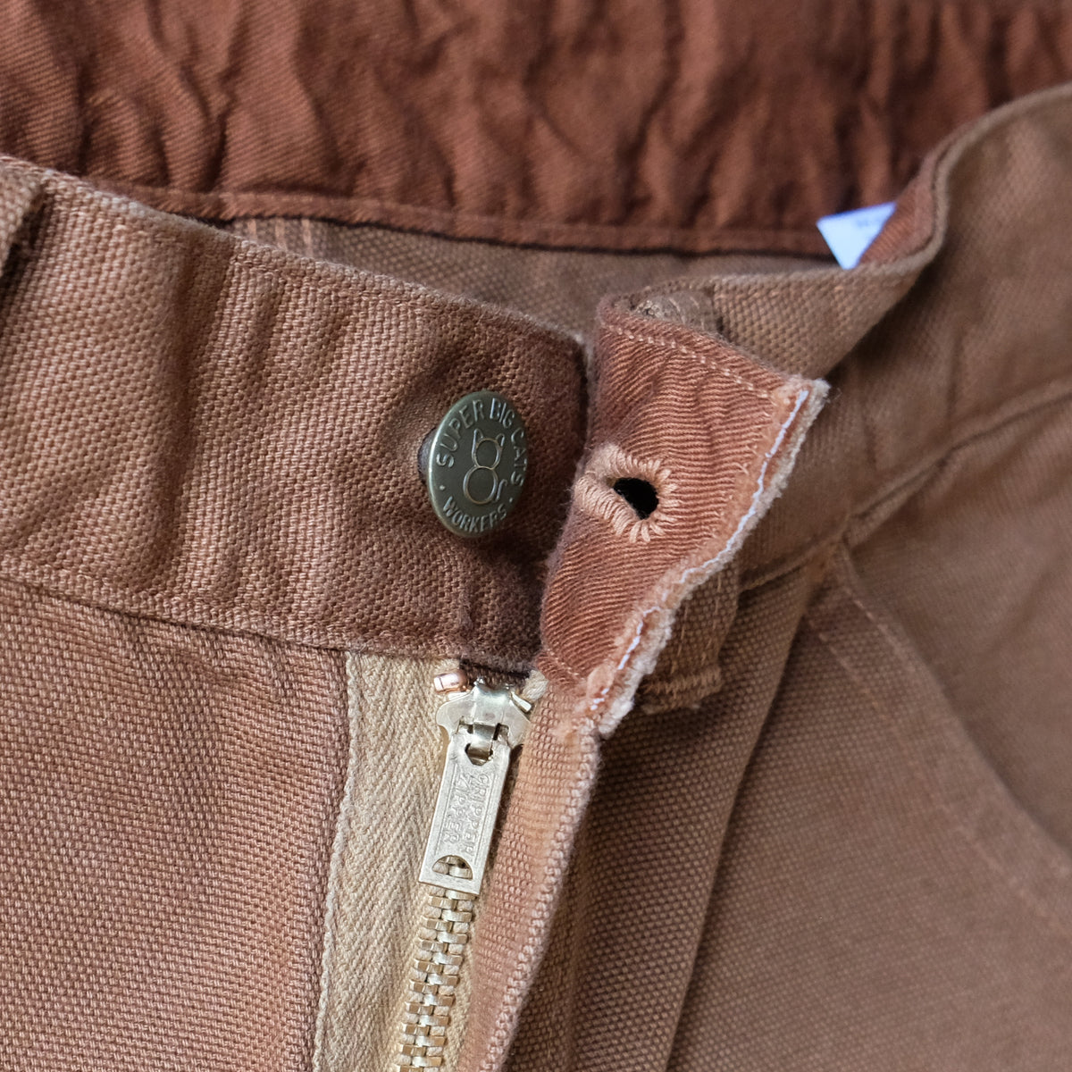 WORKERS_SUPER BIG CAT Work Pants_Brown Duck