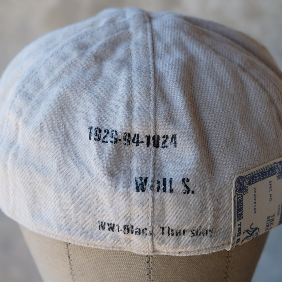 THE H.W.DOG&CO._D01070_RAILROAD CAP_Natural