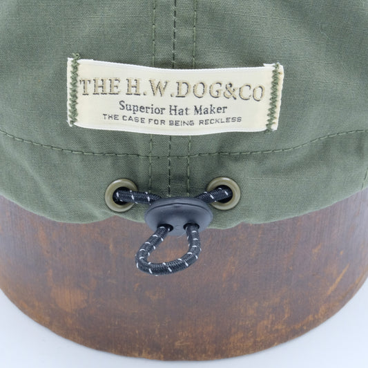 THE H.W.DOG&CO_D-01004_RIP STOP JET CAP_OLIVE