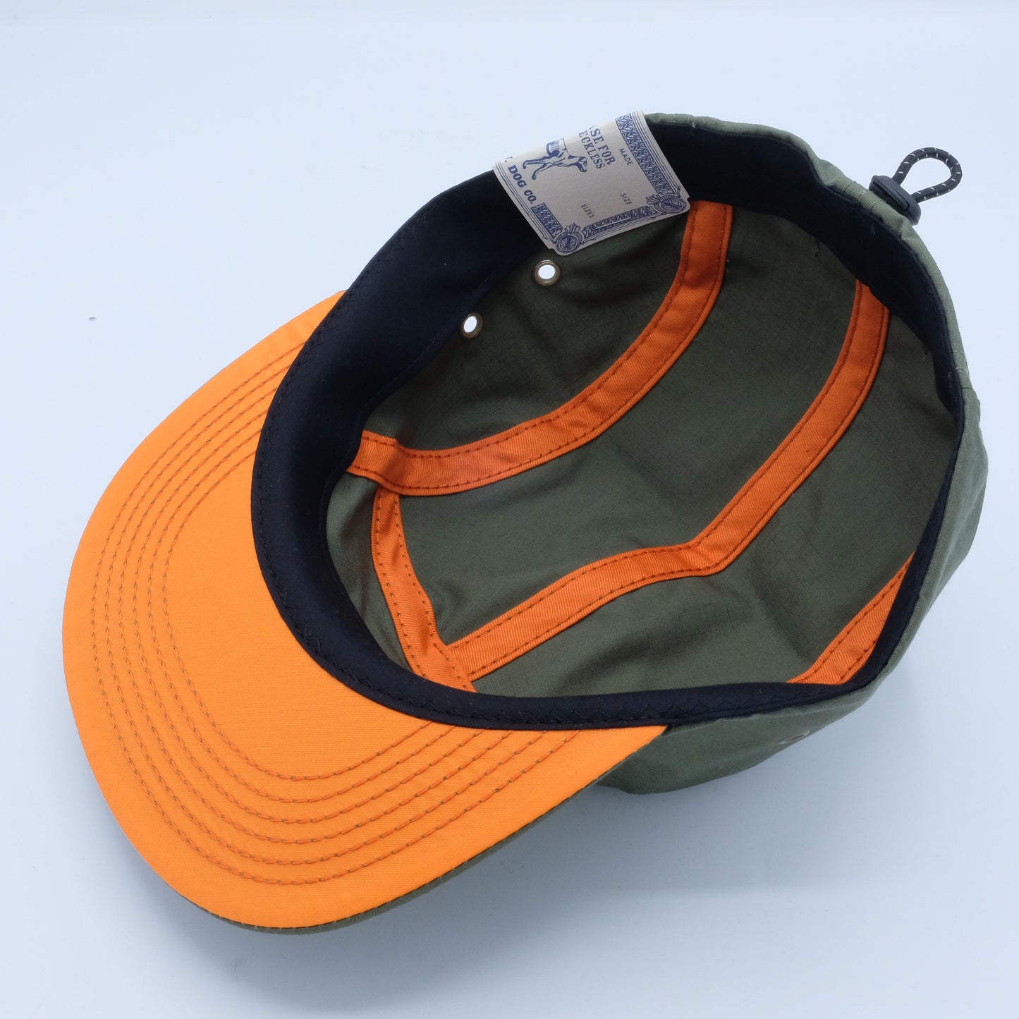 THE HWDOG&CO_D-01004_RIP STOP JET CAP_OLIVE