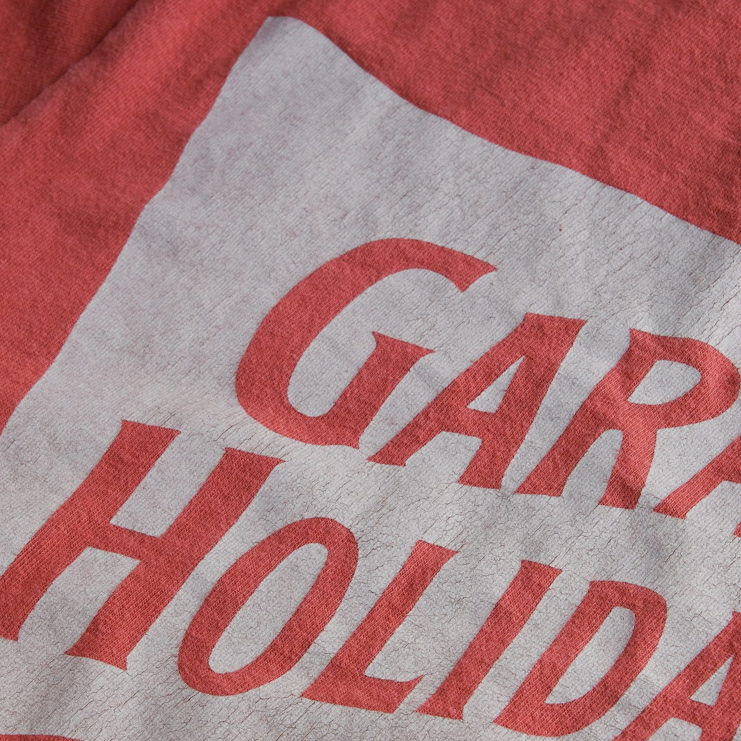 UES_652506_GARAGE HOLIDAZE Tシャツ_レッド