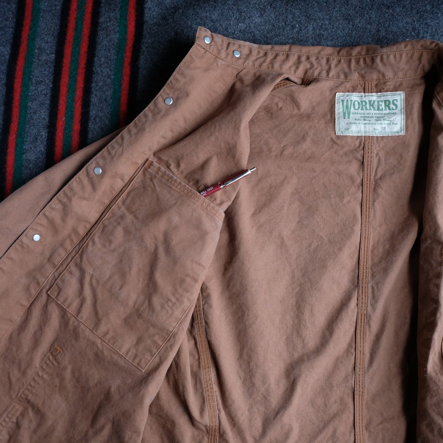 WORKERS_HERCULES Coverall_Light Duck Brown