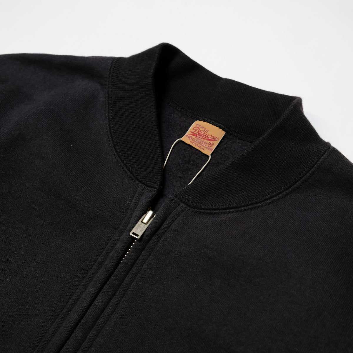 DELUXEWARE_SFZ-00_FULL-ZIP SWEAT PLAIN_SUMIKURO