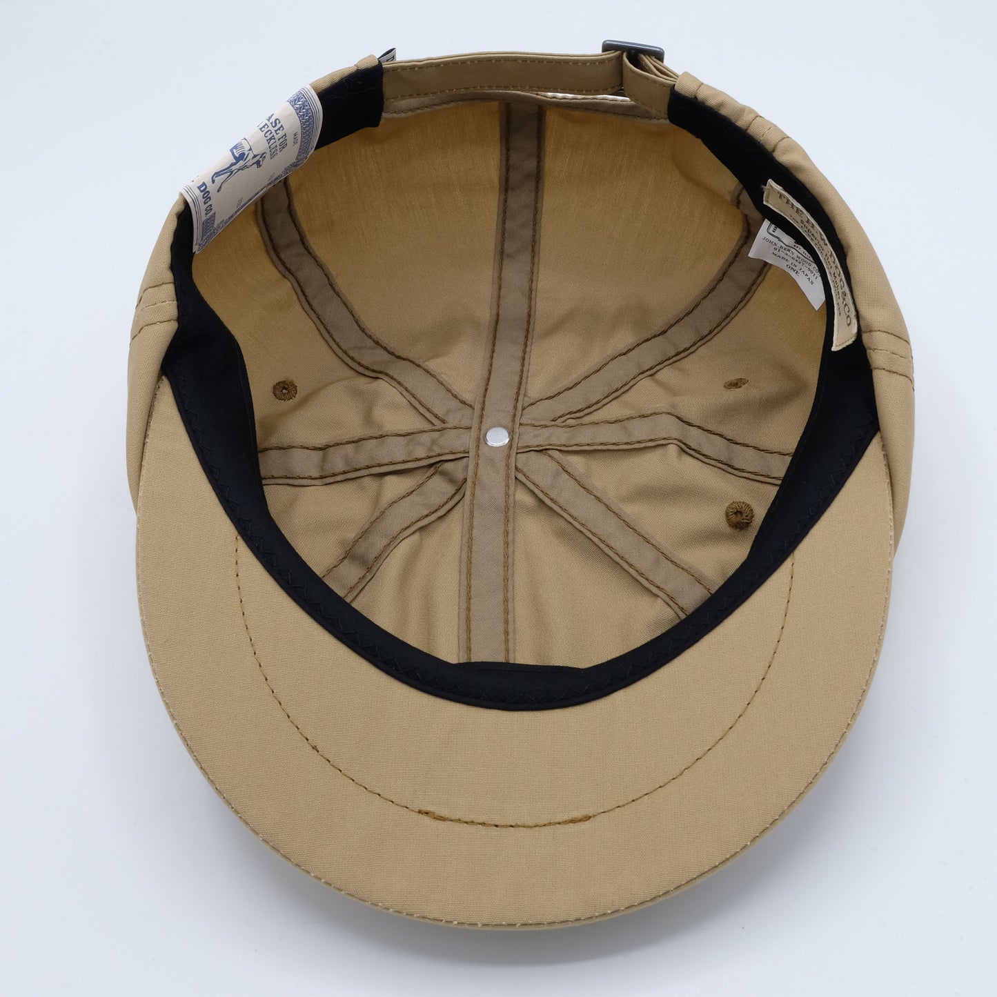 THE H.W.DOG&CO_D-01030_WASH CASQUETTE_Beige