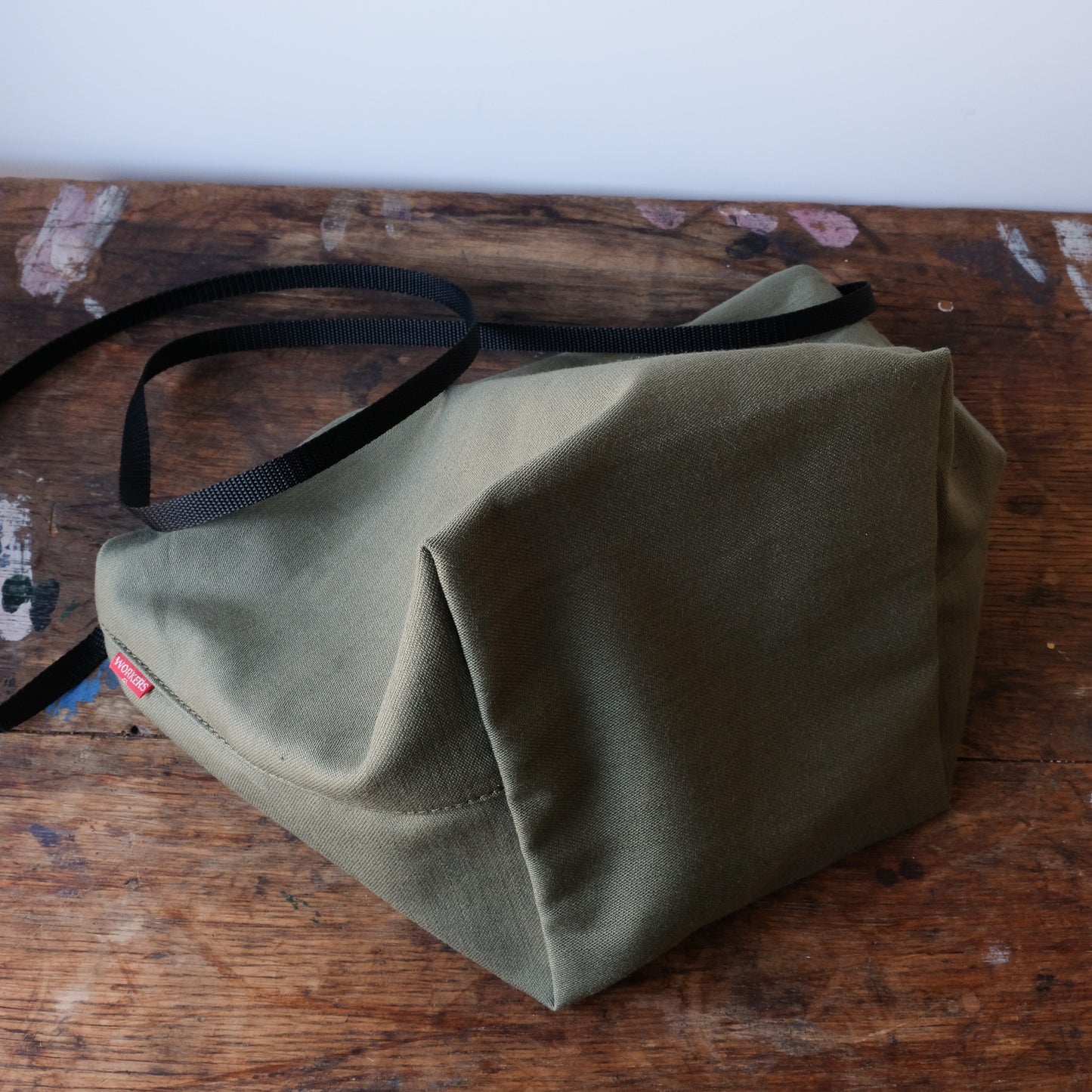 WORKERS_Boat Shoulder Bag_Reversed Sateen