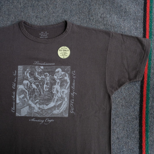 G&F Co._PRINTED 1940s SPORTS TEE_SHOOTING CRAPS_INK BLACK