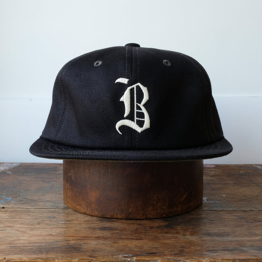 G&F Co._COTTON BALL CAP “B”_BLACK