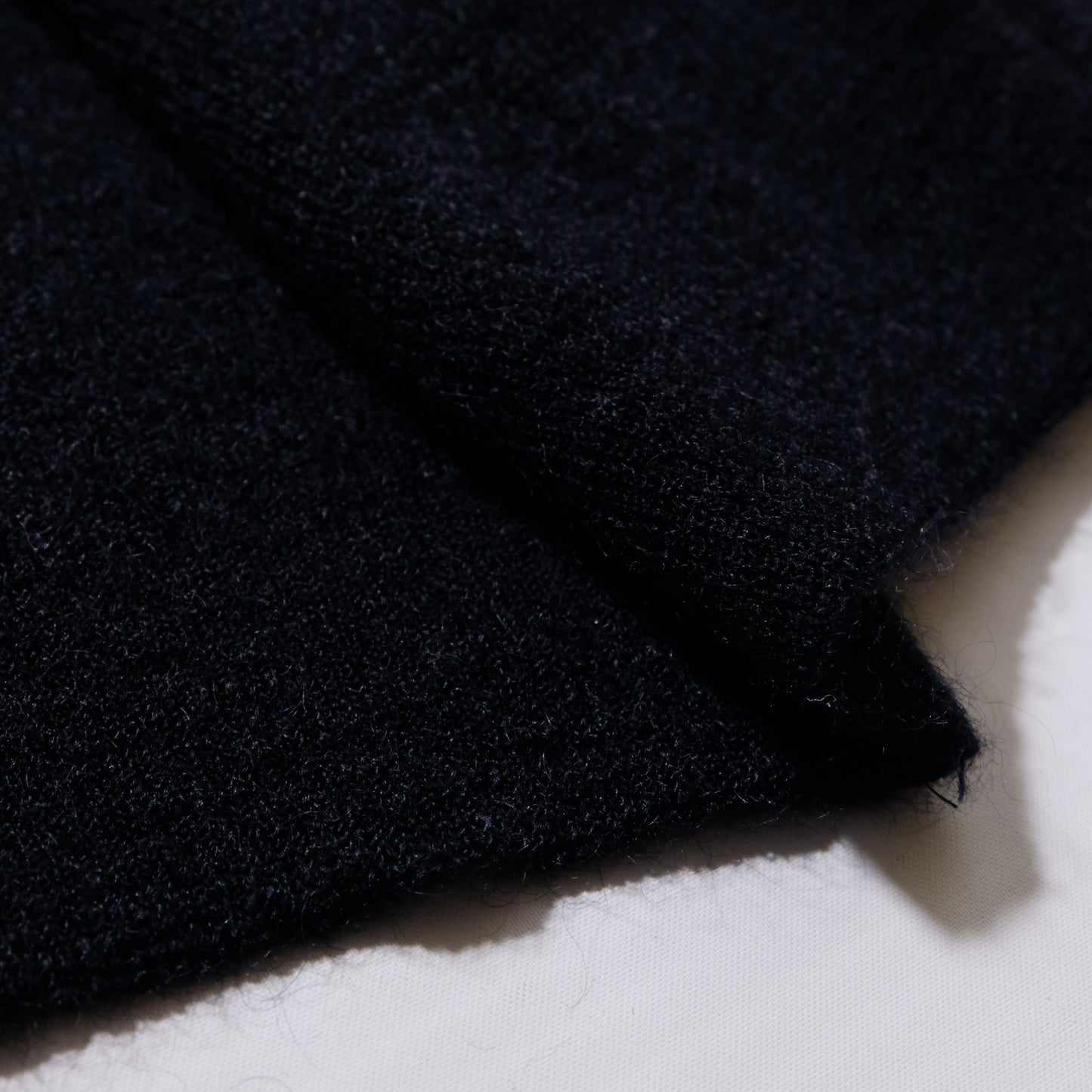 MOON CASTLE_MOHAIR CARDIGAN_Navy Black