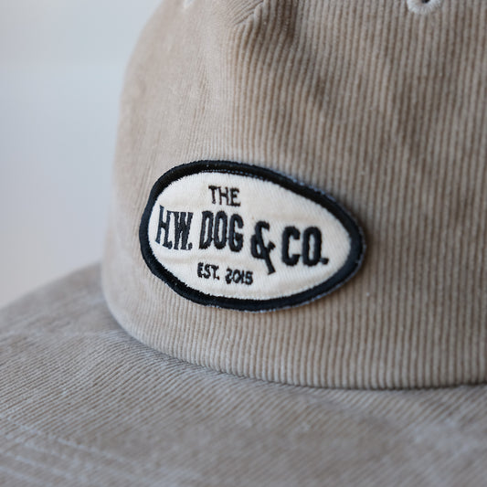THE H.W.DOG&CO_D-1002_ CORDUROY WORKERS CAP_BEIGE