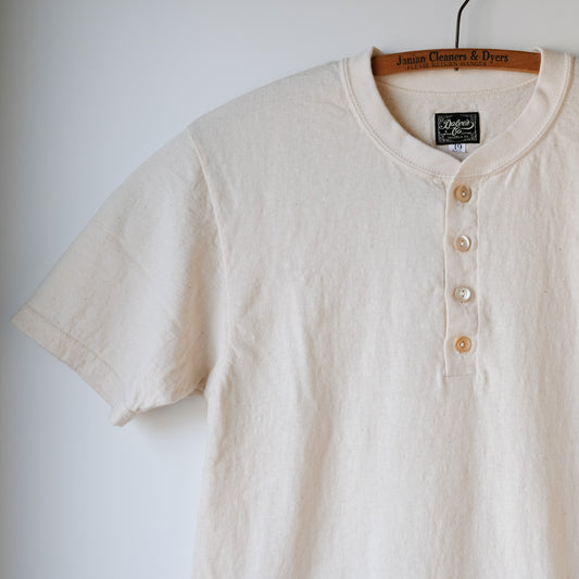 DALEE'S&CO_Spinner_WORKER HENLEY NECK_NATURAL