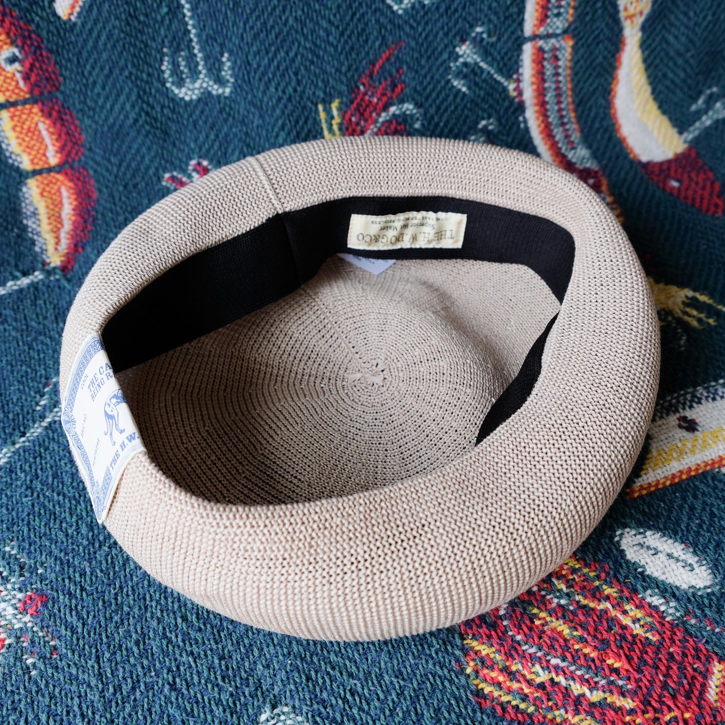 THE H.W.DOG&CO_D-01058_COTTON CHOBO BERET