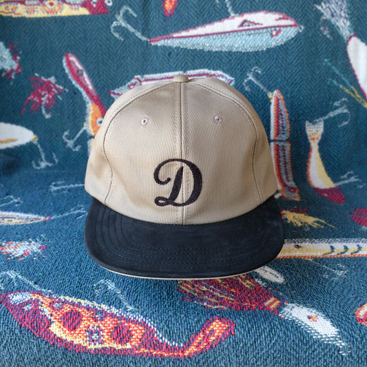 THE H.W.DOG&CO_D-01028_TWO TONE CAP_Beige×Black