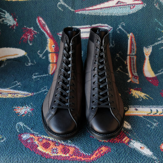 BROTHER BRIDGE_HENRY (Henry) D.GREY CANVAS/VACHETTA BLK