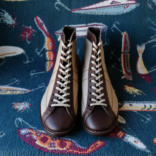 BROTHER BRIDGE_HENRY BEG CANVAS/VACHETTA BRN