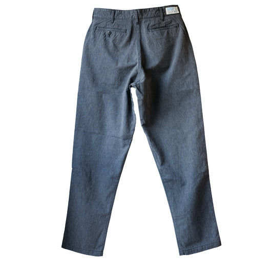 WORKERS_Summer Trousers, 20, Black Chambray