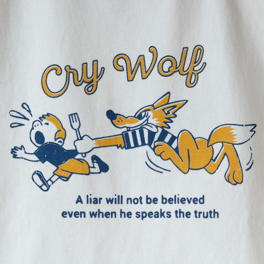 PREQUEL_C1007A Nose Art Print T-shirt (White) ノーズアートプリントTシャツ(ホワイト)